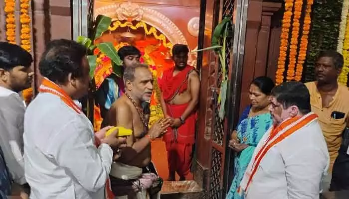 శ్రీరాముడి వలే పాలన అందిస్తున్నాం :మంత్రి శ్రీరాముడి వలే పాలన అందిస్తున్నాం :మంత్రి
