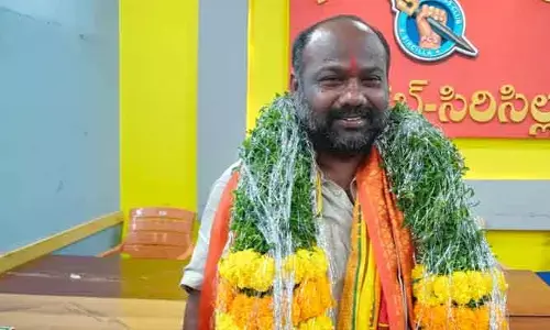 సిరిసిల్ల ప్రెస్ క్లబ్ అధ్యక్షుడిగా జయంత్