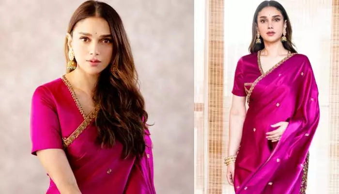 Aditiraohydari: పింక్ కలర్ శారీలో అదరహో అనిపిస్తోన్న బ్యూటిపుల్ నటి.. స్టన్నింగ్ లుక్ వైరల్ Aditiraohydari: పింక్ కలర్ శారీలో అదరహో అనిపిస్తోన్న బ్యూటిపుల్ నటి.. స్టన్నింగ్ లుక్ వైరల్