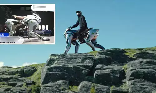 Robotic Horse: రోబో గుర్రం వచ్చేసింది! హైడ్రోజన్ ఇంజిన్ శక్తితో నడిచే ఏఐ రోబోట్