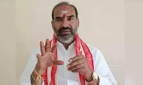 TG News : కేటీఆర్ అసలు రంగు బయట పడింది : ప్రభుత్వ విప్ ఆది శ్రీనివాస్