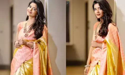 aishwaryarajesh:‘నువ్వు చేయగలవని నమ్మితే సగం దూరం వెళ్లగలవు’..మోటివేషన్ ఇస్తూ సంప్రదాయ లుక్‌లో ఆకట్టుకుంటోన్న నటి