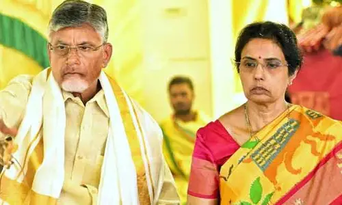 ఎట్టకేలకు రాజధానిలో సొంతిల్లు.. భూమి పూజ చేసిన చంద్రబాబు దంపతులు