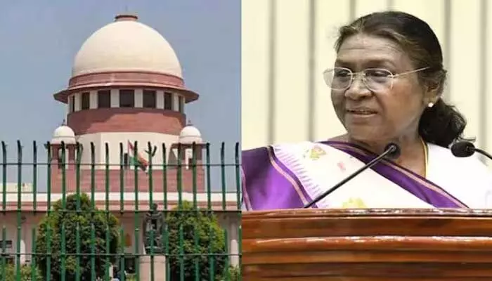Supreme Court: 3 నెలలే గడువు.. రాష్ట్రపతికి సుప్రీంకోర్టు డెడ్ లైన్ విధిస్తూ సంచలన తీర్పు Supreme Court: 3 నెలలే గడువు.. రాష్ట్రపతికి సుప్రీంకోర్టు డెడ్ లైన్ విధిస్తూ సంచలన తీర్పు