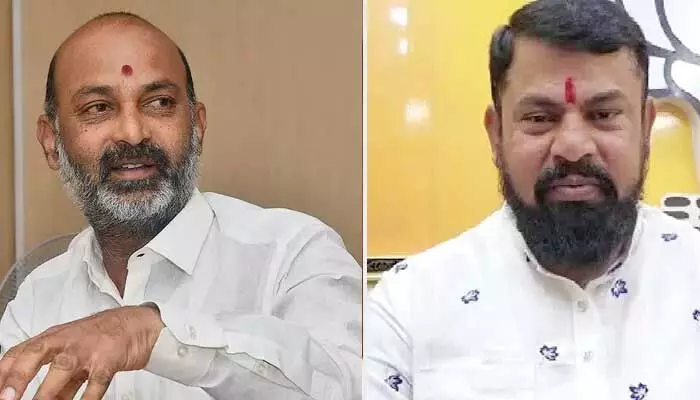 రాజాసింగ్ కట్టర్ హిందూ.. బండి సంజయ్ ఆసక్తికర వ్యాఖ్యలు రాజాసింగ్ కట్టర్ హిందూ.. బండి సంజయ్ ఆసక్తికర వ్యాఖ్యలు