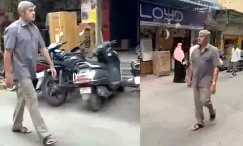 రోడ్లపై ఖాళీగా తిరుగుతున్న టాలీవుడ్ స్టార్ హీరో.. రాజ్యం పోయాక రోడ్డు మీద వదిలేశారా అంటూ కామెంట్స్ (వీడియో)