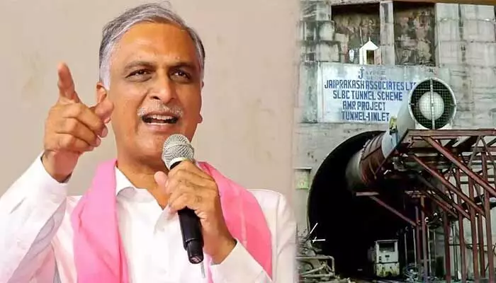 SLBC ప్రమాదానికి 50 రోజులు.. హెలికాప్టర్ లో వెళ్లిరావడం తప్ప ఒక్కరిని కాపాడలేకపోయారు: హరీశ్ రావు SLBC ప్రమాదానికి 50 రోజులు.. హెలికాప్టర్ లో వెళ్లిరావడం తప్ప ఒక్కరిని కాపాడలేకపోయారు: హరీశ్ రావు