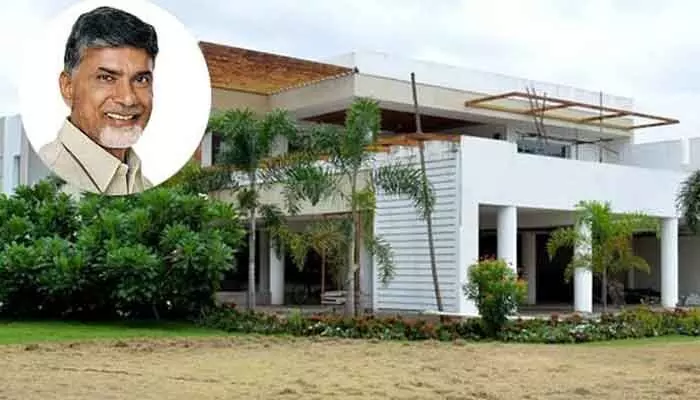 అది ఇల్లు కాదు.. నారా మహల్: వైసీపీ నేత సంచలన ఆరోపణలు అది ఇల్లు కాదు.. నారా మహల్: వైసీపీ నేత సంచలన ఆరోపణలు