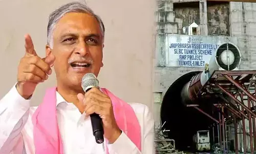SLBC ప్రమాదానికి 50 రోజులు.. హెలికాప్టర్ లో వెళ్లిరావడం తప్ప ఒక్కరిని కాపాడలేకపోయారు: హరీశ్ రావు