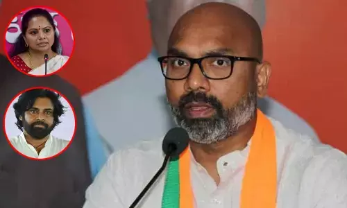 MP Arvarind: కవిత బ్యూటీ పార్లర్ పెట్టి ఫేమ్ సంపాదించిందా?: ఎంపీ అర్వింద్ ఘాటు వ్యాఖ్యలు