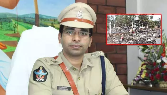 అనకాపల్లి ఘటనపై ఎస్పీ తుహిన్ సిన్హా సంచలన వ్యాఖ్యలు అనకాపల్లి ఘటనపై ఎస్పీ తుహిన్ సిన్హా సంచలన వ్యాఖ్యలు