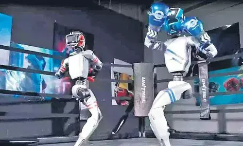 World’s First Robot Boxing: రోబోలు బాక్సింగ్ చేస్తాయి.. త్వరలో రోబోట్ బాక్సింగ్ ఈవెంట్ ఎక్కడంటే?