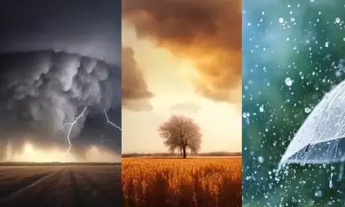 Weather:రాష్ట్ర ప్రజలకు హెచ్చరిక.. అక్కడ పిడుగులతో వర్షాలు, మరి కొన్నిచోట్ల తీవ్ర వడగాల్పులు