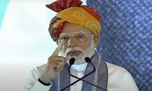 PM Modi: అధికారం కోసం కాంగ్రెస్ పార్టీ రాజ్యాంగాన్ని వాడుకుంది: ప్రధాని మోడీ
