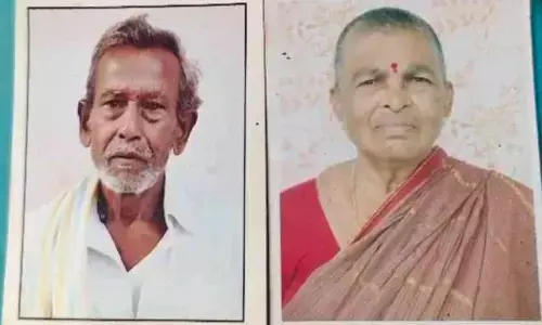 మరణంలోనూ వీడని బంధం.. గంటల వ్యవధిలో భార్యాభర్తలు మృతి