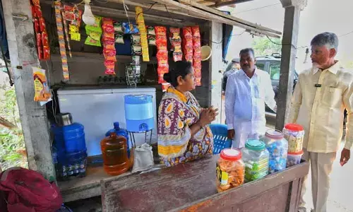 కలెక్టర్ గారు ఈ షాపును పర్మినెంట్ చేయండి: చంద్రబాబు