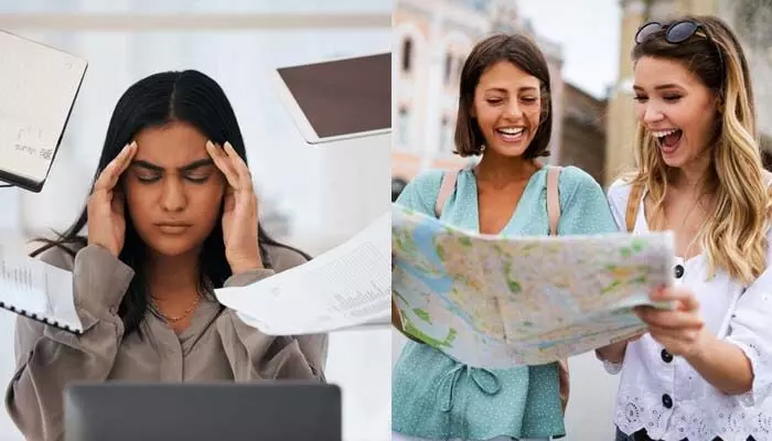 Burnout : ఏడాదికి మూడు సార్లు ఇలా చేస్తే చాలు.. ఆ రిస్క్ 50% తగ్గినట్లే..! Burnout : ఏడాదికి మూడు సార్లు ఇలా చేస్తే చాలు.. ఆ రిస్క్ 50% తగ్గినట్లే..!