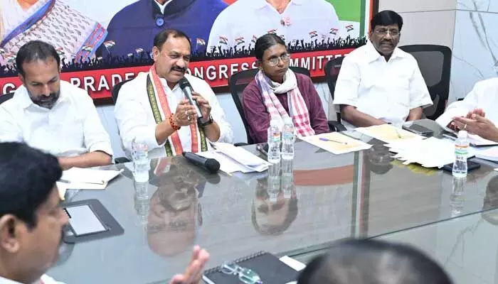 Congress: పార్టీ లైన్ దాటితే చర్యలు తప్పవు.. మహేశ్ కుమార్ గౌడ్ వార్నింగ్ Congress: పార్టీ లైన్ దాటితే చర్యలు తప్పవు.. మహేశ్ కుమార్ గౌడ్ వార్నింగ్