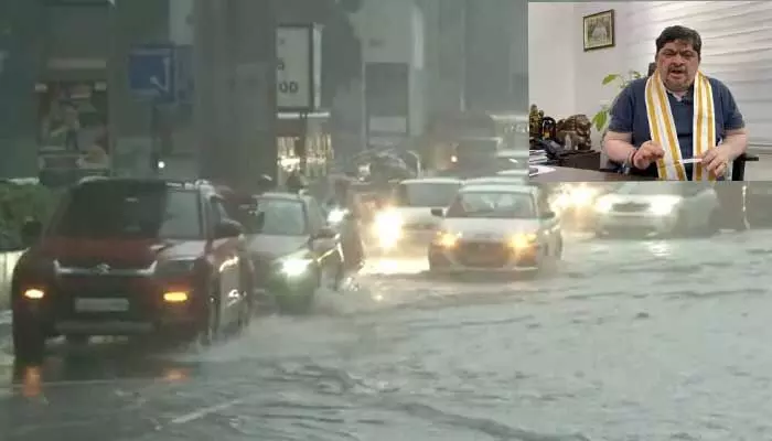 Hyderabad Rain : హైదరాబాద్ లో భారీ వర్షం.. అప్రమత్తంగా ఉండాలన్న మంత్రి పొన్నం Hyderabad Rain : హైదరాబాద్ లో భారీ వర్షం.. అప్రమత్తంగా ఉండాలన్న మంత్రి పొన్నం