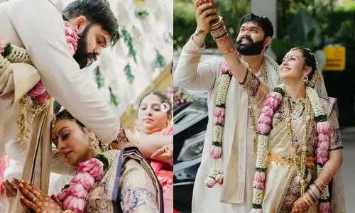 ఫైనల్లీ పెళ్లి ఫొటోలు షేర్ చేసిన మహేష్ బాబు చెల్లెలు.. కొత్త జంట ఎంత చూడముచ్చటగా ఉన్నారో..(పోస్ట్)
