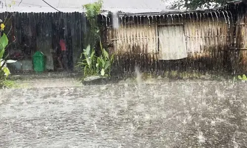 Rains : తెలుగు రాష్ట్రాల్లో దంచికొట్టిన వర్షాలు