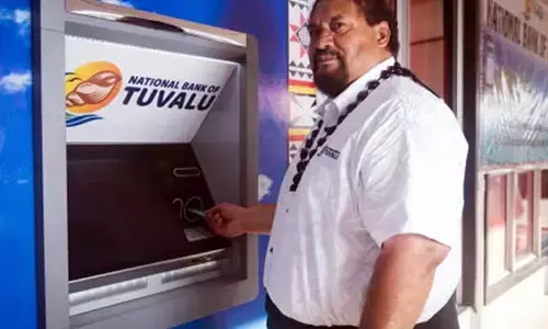 Tuvalu : ఆ దేశంలోనే తొలి ATM.. ప్రారంభించిన ప్రధాని