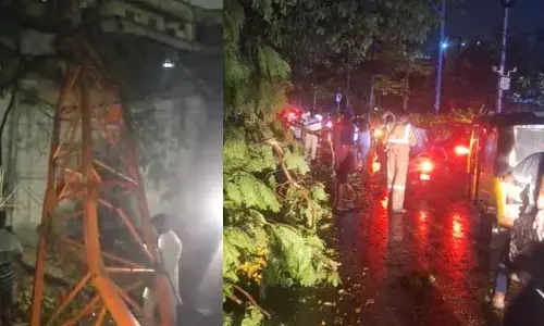హైదరాబాద్‌ అబిడ్స్‌లో ప్రమాదం.. పలు వాహనాలు ధ్వంసం