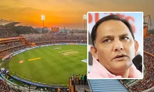 టీమిండియా మాజీ కెప్టెన్‌ అజారుద్దీన్‌కు బిగ్‌షాక్‌.. ఉప్పల్ స్టేడియంలో పేరు తొలగింపు