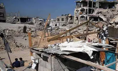Gaza: గాజాపై విరుచుకుపడుతున్న ఇజ్రాయెల్.. 48 గంటల్లోనే 90 మంది పాలస్తీనియన్లు మృతి