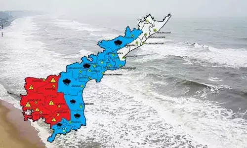 సముద్రంలో ఉపరితల శ్రేణి.. రాయలసీమకు బిగ్ అలర్ట్