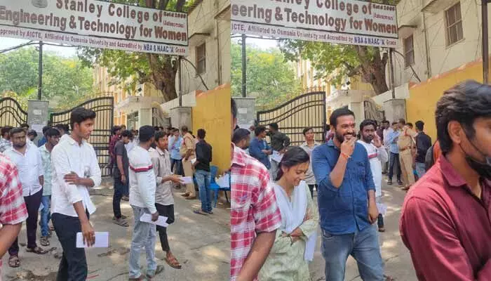 Court Exam: హైకోర్టు పరీక్షలో కంప్యూటర్ల మొరాయింపు? సెంటర్ వద్ద అభ్యర్థుల గందరగోళం Court Exam: హైకోర్టు పరీక్షలో కంప్యూటర్ల మొరాయింపు? సెంటర్ వద్ద అభ్యర్థుల గందరగోళం