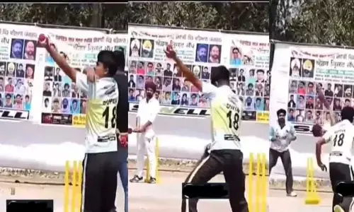 Viral video: ఇదేం బౌలింగ్ రా అయ్యా.. నేను ఎప్పుడూ చూడలేదే!