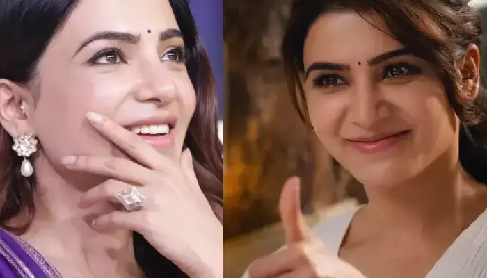 సమంత చేతికి అరుదైన రింగ్...ఎంగేజ్మెంట్ అయ్యిందా  ?