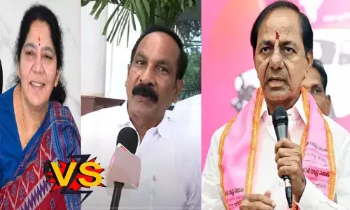 BRS:  ఎమ్మెల్సీ వర్సెస్ మాజీ మంత్రి.. బీఆర్ఎస్ నేతల మధ్య రజతోత్సవ చిచ్చు!