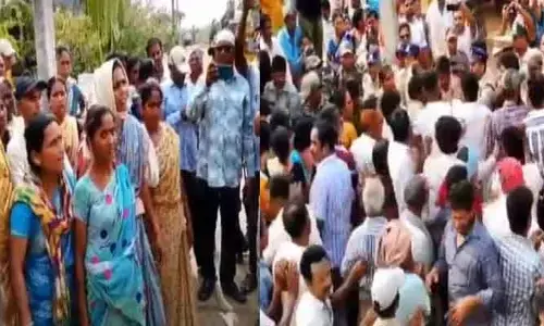 Ap News: ప్రభుత్వ భూమి ఆక్రమణ.. తీవ్ర ఉద్రిక్తత