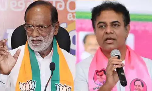 MP Laxman: రాజ్యాంగ స్ఫూర్తిని మరిచావా కేటీఆర్.. ఎంపీ లక్ష్మణ్ తీవ్ర ఆరోపణలు
