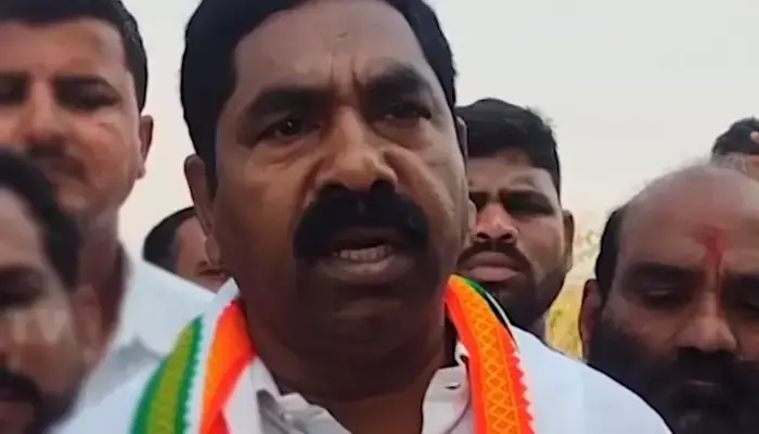KCR సభ కోసం కాలువలు, వాగులను ధ్వంసం చేస్తున్నారు: కాంగ్రెస్ ఎమ్మెల్యే