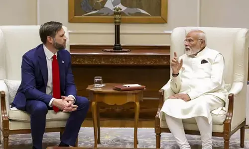 Modi vance: మోడీతో జేడీ వాన్స్ భేటీ.. కీలక అంశాలపై డిస్కషన్