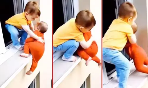 Viral video : బ్రదర్ అంటే నువ్వే రా పొట్టోడా..! ఎంతైనా గట్స్ ఉండాలె నీ లెక్క..!
