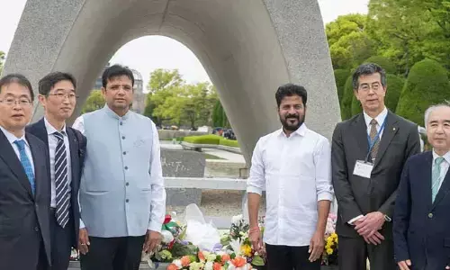 CM Revanth Reddy:  హిరోషిమాలో బిజీ బిజీగా రేవంత్‌రెడ్డి