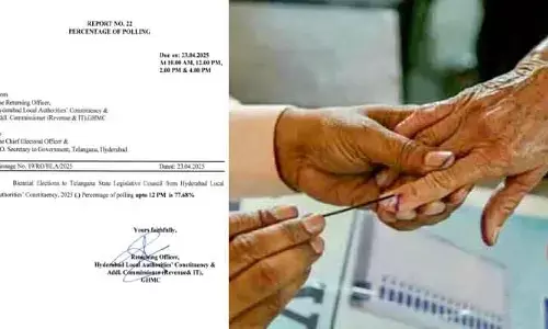 హైదరాబాద్ లోకల్ బాడీ ఎమ్మెల్సీ ఎన్నికలు.. 12 గంటల వరకు పోలింగ్ శాతం ఇదే!