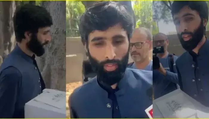 Viral Video: ఢిల్లీ పాక్ హైకమిషన్ వద్ద కేక్ కటింగ్? ఎవరి పని? సంచలనం రేపుతోన్న వీడియో! Viral Video: ఢిల్లీ పాక్ హైకమిషన్ వద్ద కేక్ కటింగ్? ఎవరి పని? సంచలనం రేపుతోన్న వీడియో!