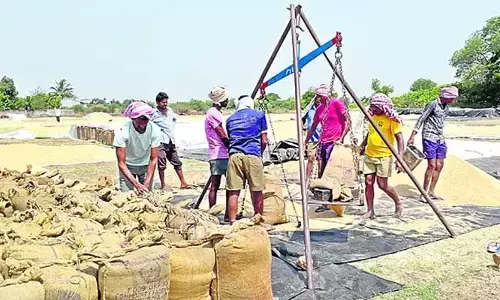 రాష్ట్రంలో ధాన్యం కొనుగోళ్ల జోరు.. 10 లక్షల మెట్రిక్ టన్నుల సేకరణ