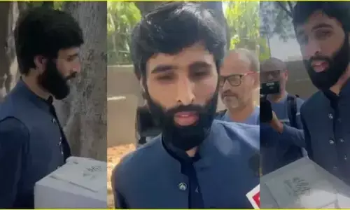 Viral Video: ఢిల్లీ పాక్ హైకమిషన్ వద్ద కేక్ కటింగ్? ఎవరి పని? సంచలనం రేపుతోన్న వీడియో!