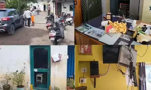 గుడివాడలో ఉద్రికత్త.. టీడీపీ నేత కార్యాలయంపై 15 మంది మూకుమ్మడి దాడి