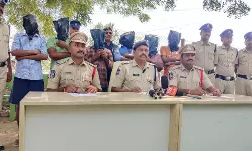 మోటర్ దొంగల ముఠా అరెస్ట్...