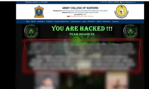 Army Nursing College: ఉగ్రదాడి తర్వాత ఆర్మీ నర్సింగ్ కాలేజ్ వెబ్ సైట్ హ్యాక్..!