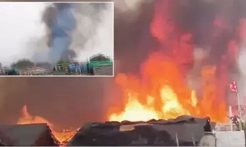 Fire Accident: హయత్‌నగర్‌లో భారీ అగ్ని ప్రమాదం.. వరుసగా పేలుతోన్న సిలిండర్లు