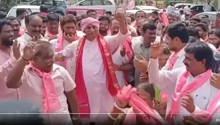 ఊర మాస్ స్టెప్పులతో మల్లారెడ్డి రచ్చ