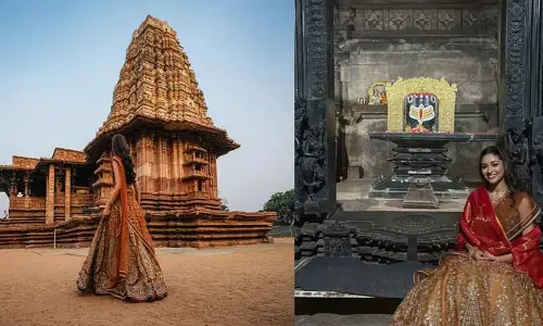 రామప్ప ఆలయంలో మిస్‌ ఇండియా! రామలింగేశ్వరుడికి ప్రత్యేక పూజలు.. దేవాలయ విశేషాలకు ఫిదా